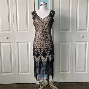 Unique Vintage modern “flapper” dress